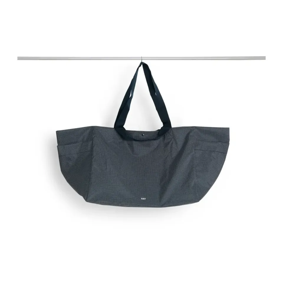 Hot HAY Bolsa Grid Weekend Bag, Dark blue, large Azul