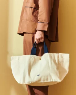 Online HAY Bolsa Weekend Bag No 2 S 26x56 cm, Natural Blanco