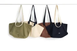 HAY Bolsa Weekend Bag No 2 S 26x56 cm, Milk chocolate Marrón