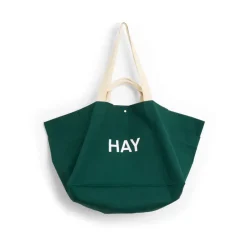 Best HAY Bolsa Weekend Bag Organic L, Dark green Verde