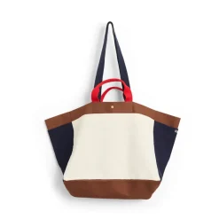Best HAY Bolsa Weekend Bag Organic M, Cream Multi