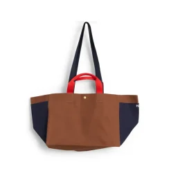 Clearance HAY Bolsa Weekend Bag Organic S, Brown multi Marrón