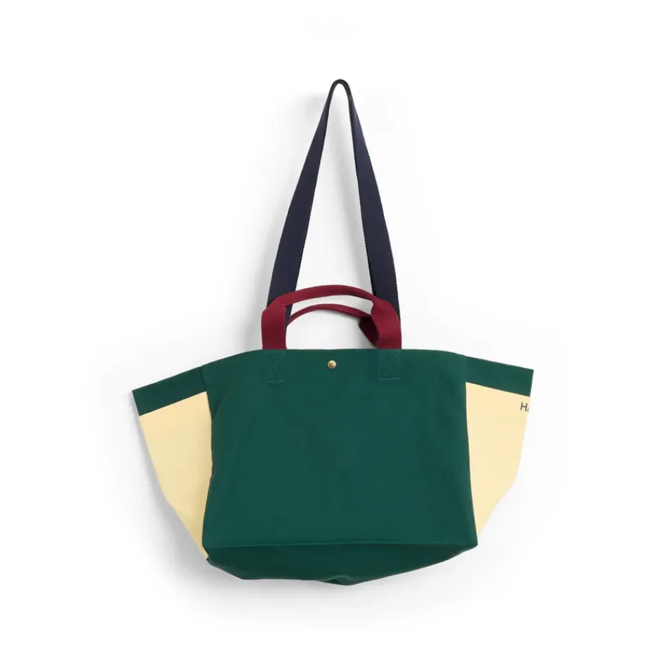 Best HAY Bolsa Weekend Bag Organic S, Dark green Multi