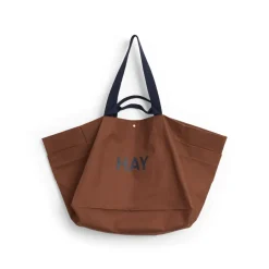 Online HAY Bolsa Weekend Bag Organic L, Milk chocolate Marrón