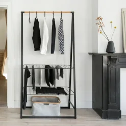 Best Brabantia Burro para ropa Linn, grande, Negro