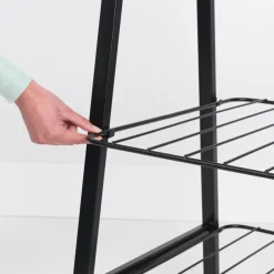 Discount Brabantia Burro para ropa Linn, pequeño, Negro