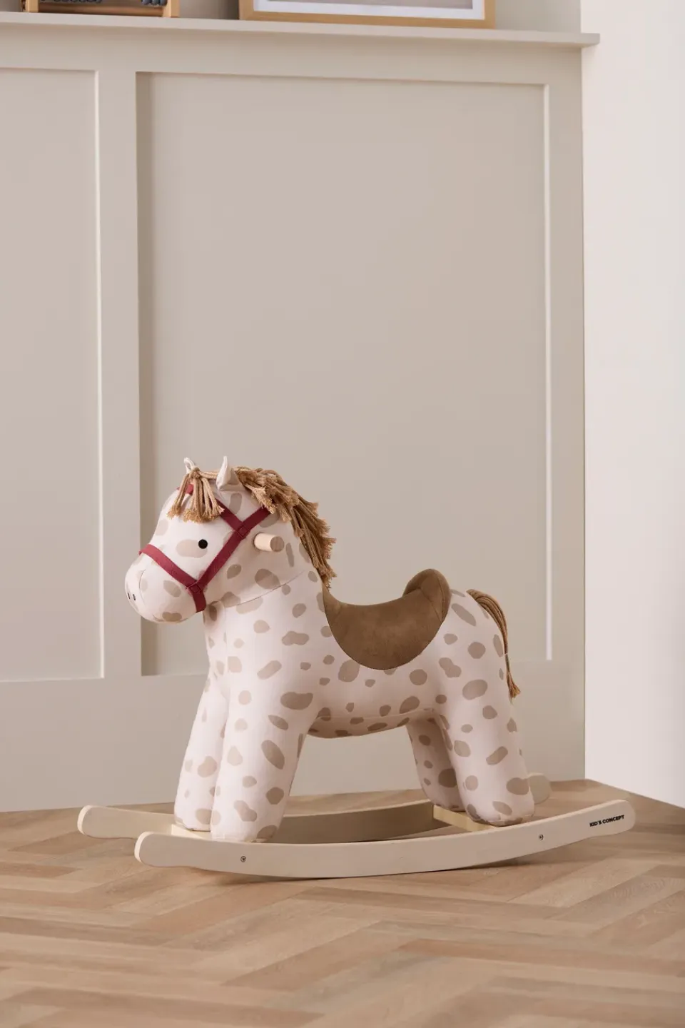 Online Kid's Concept Caballo balancín , Dotty Blanco