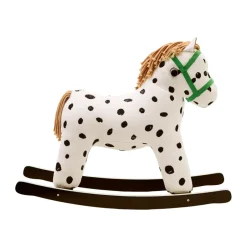 Sale Kid's Concept Caballo balancín Pippi, Blanco-negro BlancoNegro