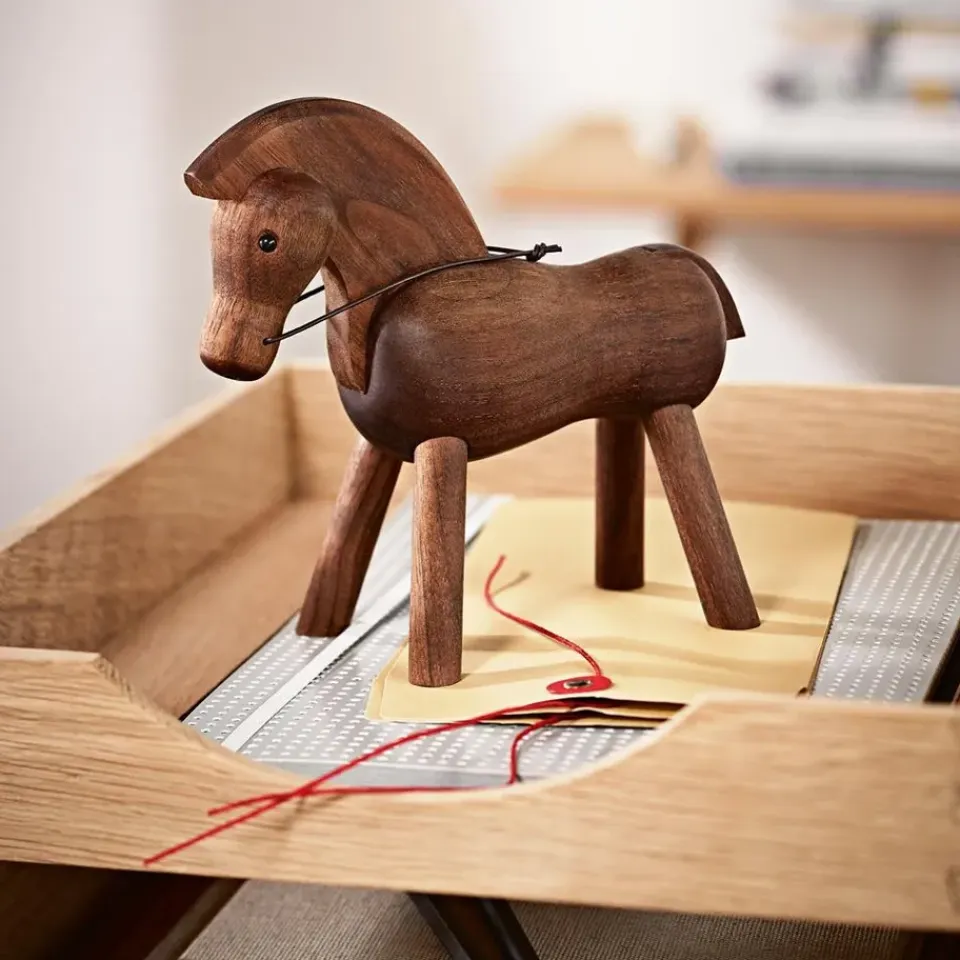 Clearance Kay Bojesen Denmark Caballo Kay Bojesen, nogal Marrón