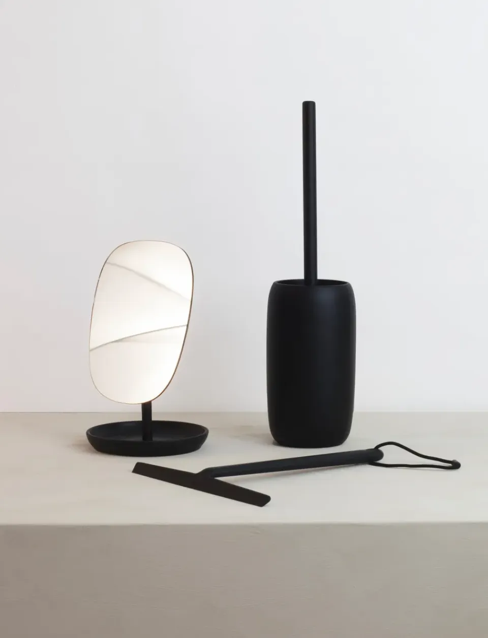 Online Stelton Cabeza de cepillo de inodoro Fjord, Black Negro