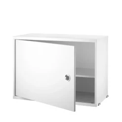 Hot String Cabinet con puerta batiente , , 58x30 cm Blanco