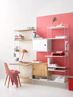 Hot String Cabinet con puerta batiente , , 58x30 cm Blanco