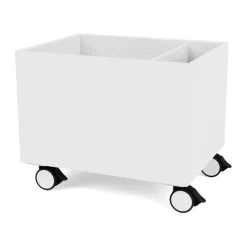 Clearance Montana Caja de almacenaje Colour Box II, Snow Blanco