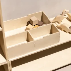 Outlet Nofred Caja de almacenamiento Kiddo Tool Box, Abedul Beige