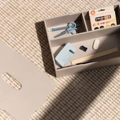 Hot Nofred Caja de almacenamiento Kiddo Tool Box, Beige