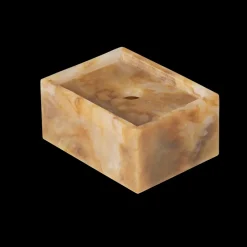 Outlet Ferm Living Caja de almacenamiento Mist 7,5x10 cm, Sugar kelp Marrón