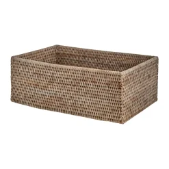 Lene Bjerre Caja de almacenamiento Norah 25x40 cm, Nature Marrón