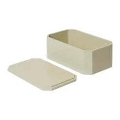 New Ferm Living Caja de almacenamiento Nova 15x25 cm, Light Celedon Gris