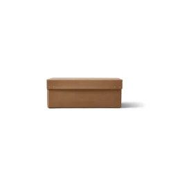 New Form & Refine Caja de almacenamiento Ordinary, 2-pack, Brown Marrón