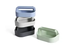 Hot HAY Caja de almacenamiento Tool Box recycled 21x30 cm, Grey Gris