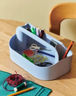 Discount HAY Caja de almacenamiento Tool Box recycled 21x30 cm, Lavender Púrpura