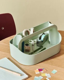 Discount HAY Caja de almacenamiento Tool Box recycled 21x30 cm, Mint Verde