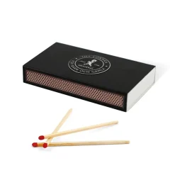 Best Solstickan Design Caja de cerillas Solstickan 30 unidades, Negro