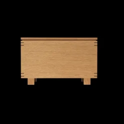 Hot Ferm Living Caja de madera Bon 19x35 cm, Oiled oak Marrón