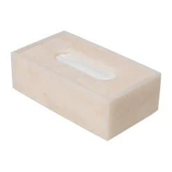 Sale Ferm Living Caja de pañuelos Mist 12x21,5 cm, Pearl Beige