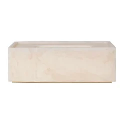 Sale Ferm Living Caja de pañuelos Mist 12x21,5 cm, Pearl Beige