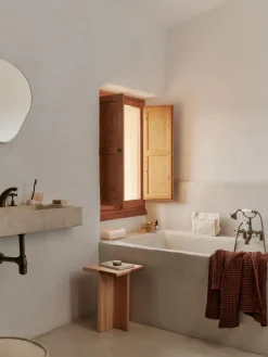 Sale Ferm Living Caja de pañuelos Mist 12x21,5 cm, Pearl Beige