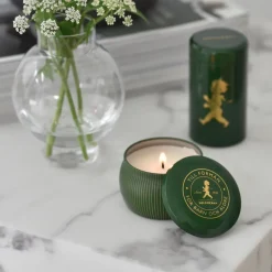 Best Solstickan Design Caja de regalo Solstickan con vela aromática + bote con cerillas, -vela perfumada de bosque de coníferas Verde