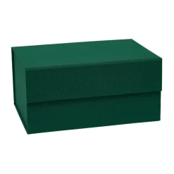 New OYOY Caja Hako A5, Dark Green Verde
