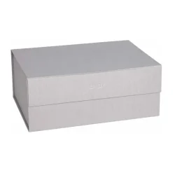 OYOY Caja Hako A4, Stone Gris