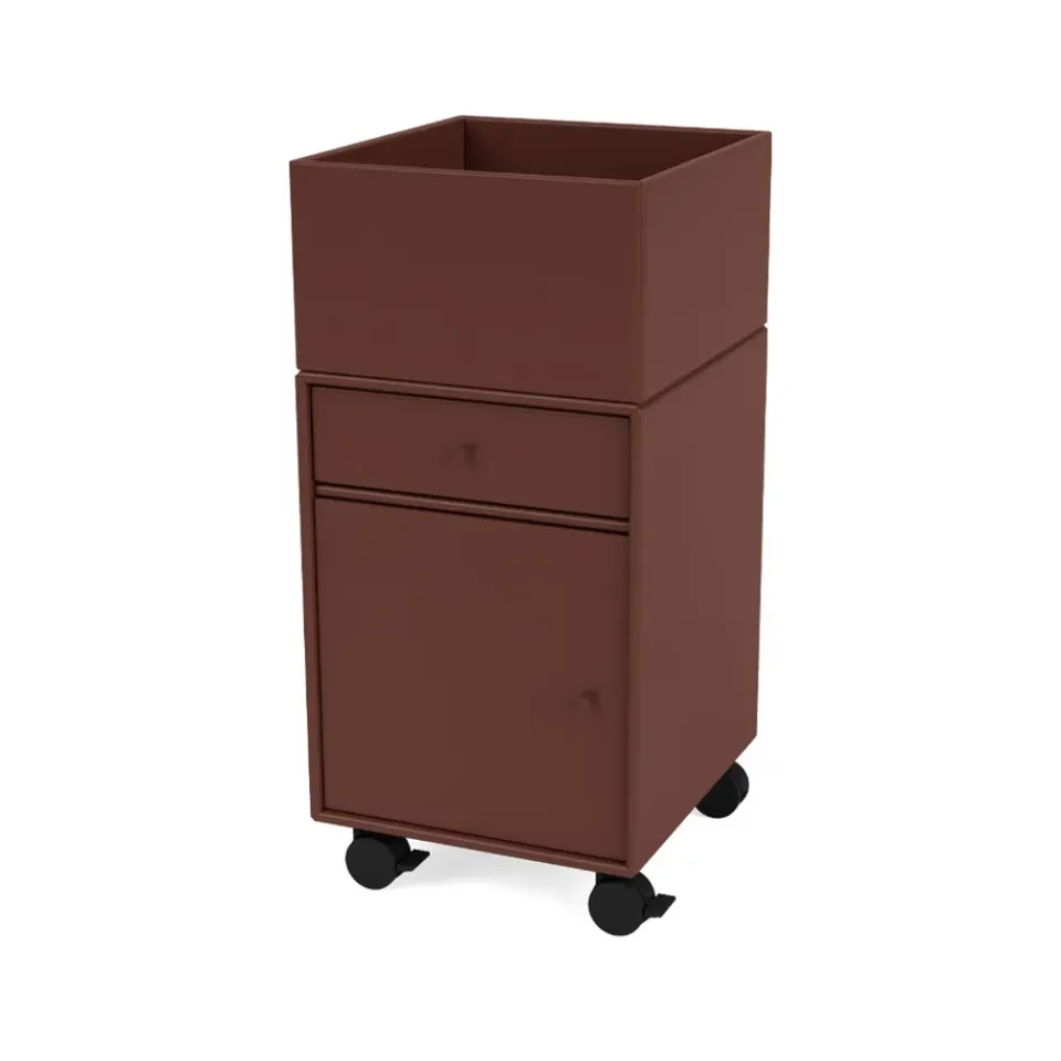 Online Montana Cajonera con ruedas Runner, Masala 155 Marrón