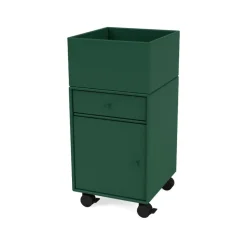 Best Montana Cajonera con ruedas Runner, Pine 136 Verde
