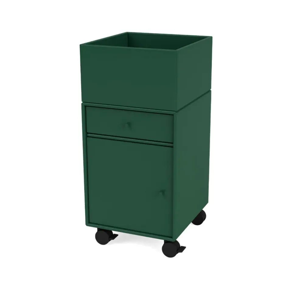 Best Montana Cajonera con ruedas Runner, Pine 136 Verde