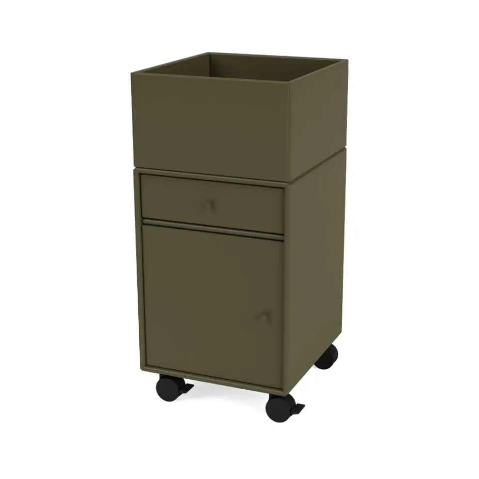 Clearance Montana Cajonera con ruedas Runner, Oregano 139 Verde
