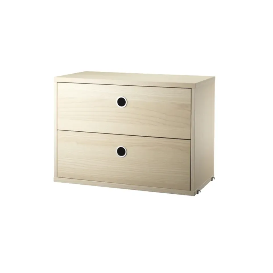 Outlet String Cajonera , Chapa de fresno, 58x30 cm Beige