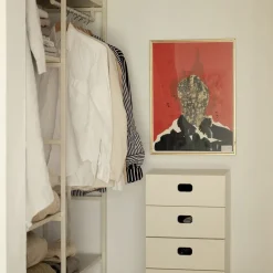 TÔNN furniture Cajonera TÔNN pequeño, Off-white Blanco