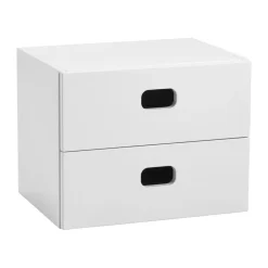 TÔNN furniture Cajonera TÔNN pequeño, White Blanco