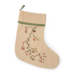 Clearance Kähler Calcetín de Navidad Hammershøi Christmas, Beige
