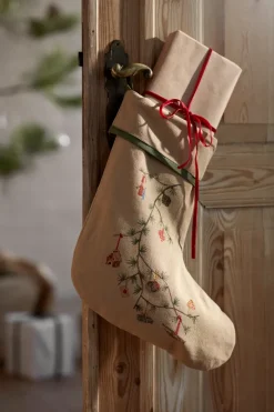 Clearance Kähler Calcetín de Navidad Hammershøi Christmas, Beige