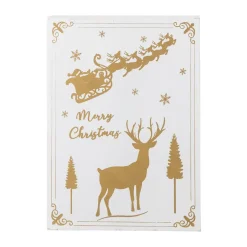 Discount Bloomingville Calendario de adviento Elimar luminoso, Blanco