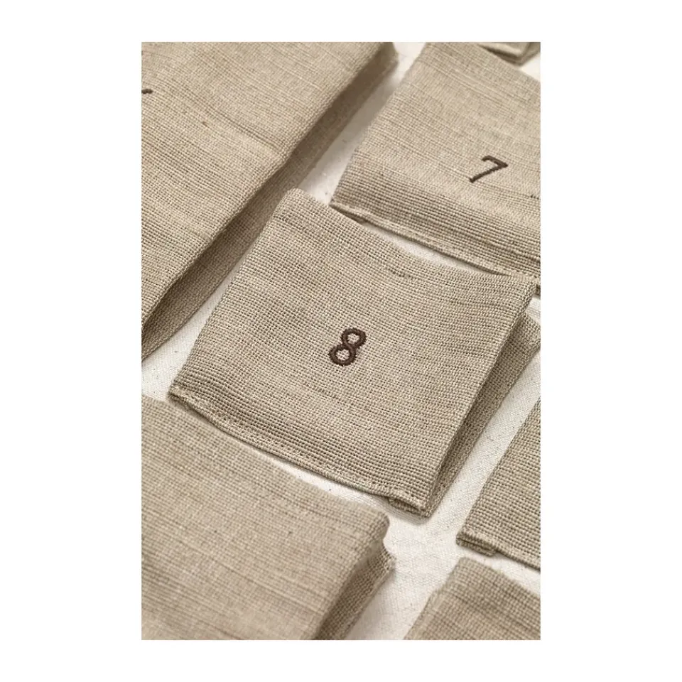 Online Ferm Living Calendario de Navidad Pine, Maxi, 90x125 cm Beige