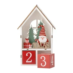 Clearance Bloomingville Calendario Edmund con fecha, Rojo