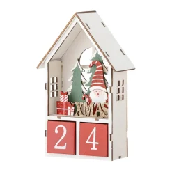 Clearance Bloomingville Calendario Edmund con fecha, Rojo