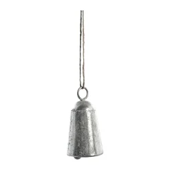 New Lene Bjerre Campana Missia 10 cm, Plata Plateado