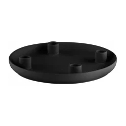 Clearance Blomus Candelabro ADVENT Ø27 cm, Black Negro