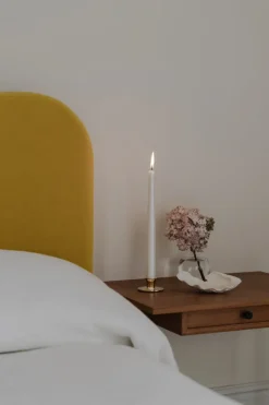 Clearance Hilke Collection Candelabro Basso bajo, latón macizo Color dorado